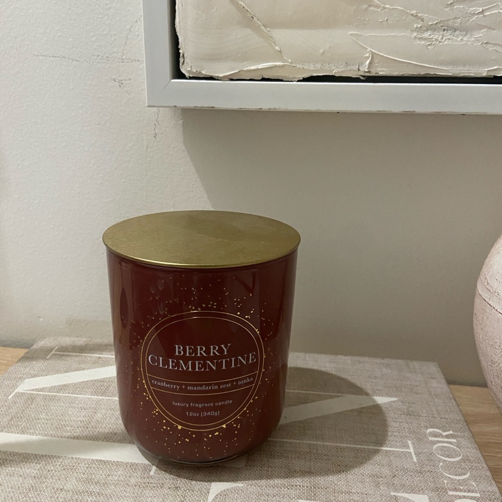 Berry Clementine Scented Candle